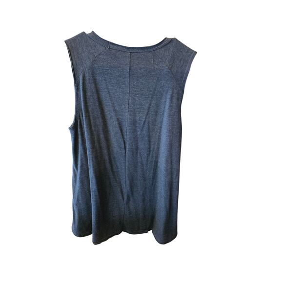 Natural Life Tank Top S Womens Blue Surf Bus Pullover Beach Happy Soul Casual - Picture 5 of 5